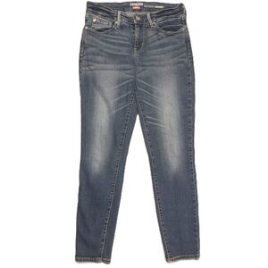 Levis Denizen Womens 4S (Fits 28x27) Jeans Modern Skinny Stretch Blue Denim